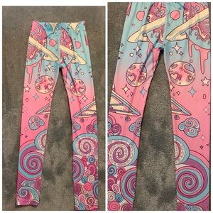 Fairy Kei Space Leggings